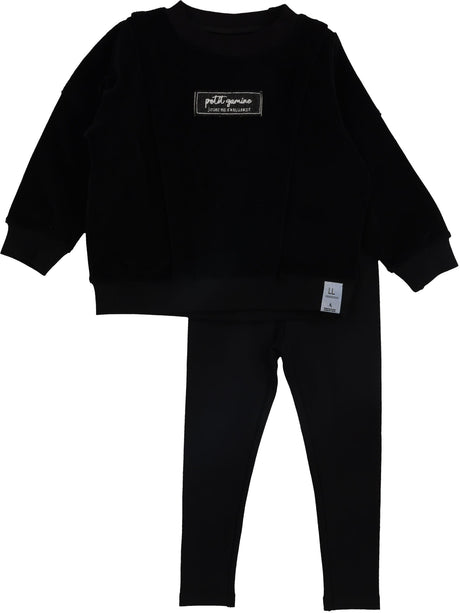 Analogie by Lil Legs Velour Vibes Collection Baby Boys Velour Outfit - AF26TS107