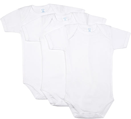 Big Oshi Baby 3 Pack Short Sleeve Bodysuit - PLK-802