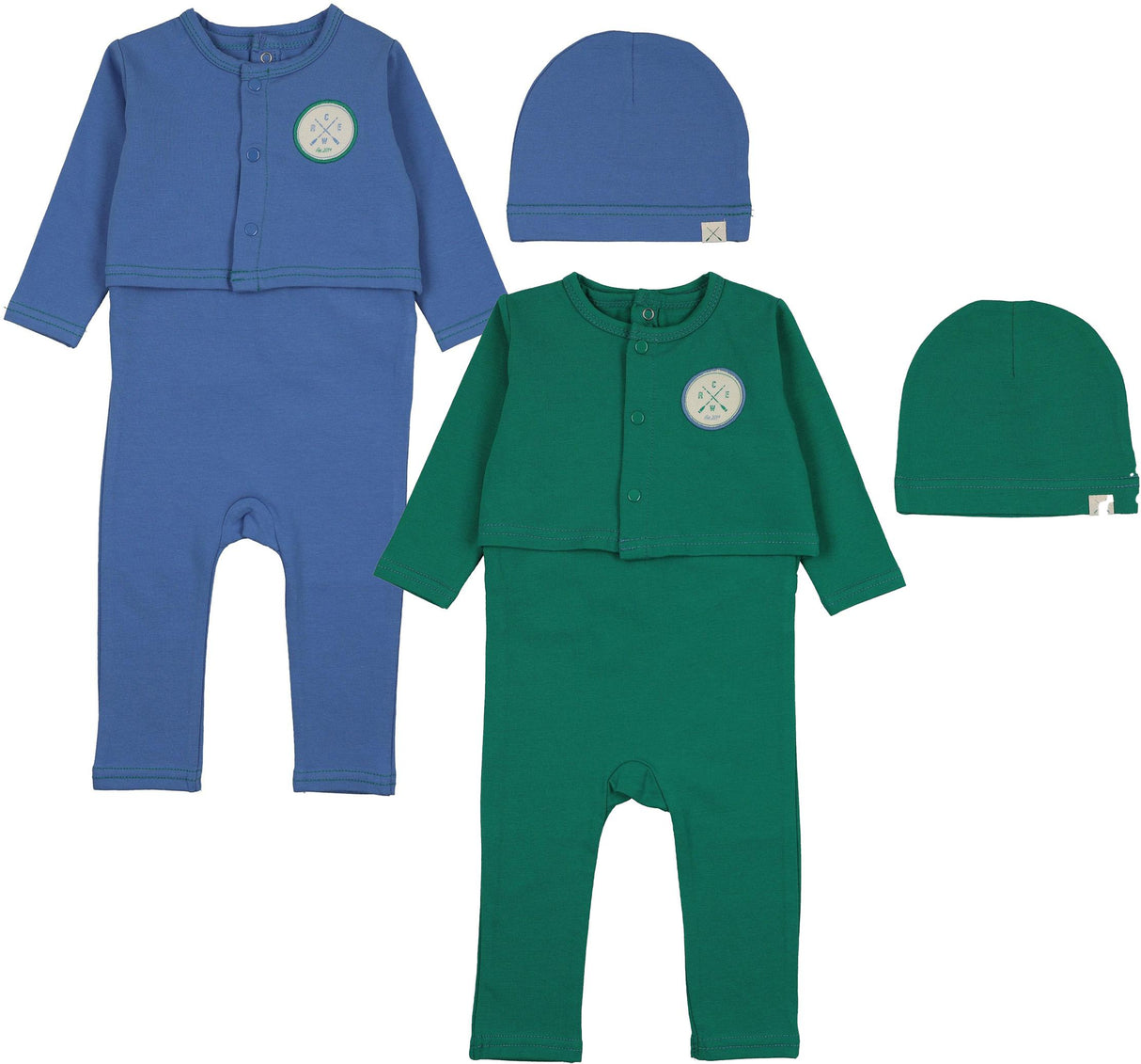 Analogie by Lil Legs Boating Crew Collection Baby Boys Footie Outfit & Cardigan Set - BCF
