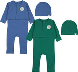 Analogie by Lil Legs Boating Crew Collection Baby Boys Footie Outfit & Cardigan Set - BCF