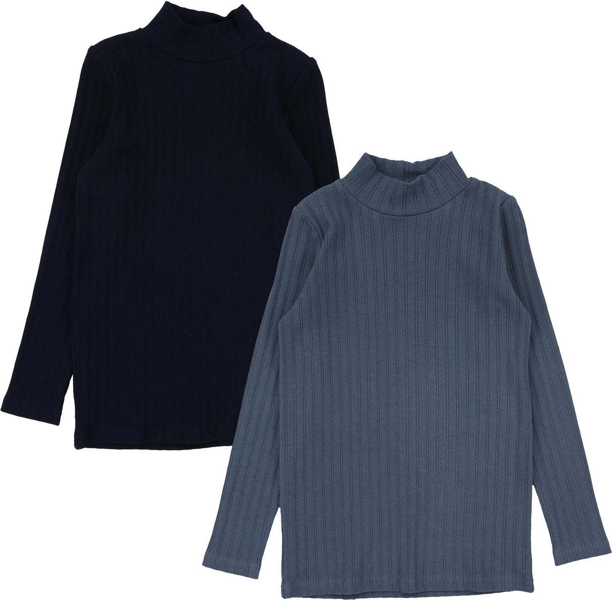 Analogie by Lil Legs Vintage Floral Collection Boys Girls Double Rib Mockneck Turtleneck - DRMN