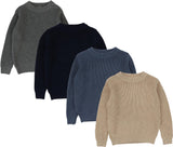 Analogie by Lil Legs Dressy Plaid Collection Boys Girls Chunky Knit Sweater - CKS