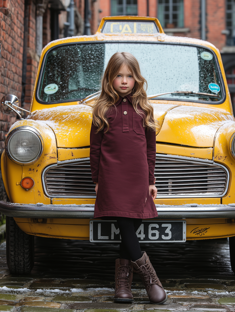 Montee Girls Denim Edit Dress - DEDW25