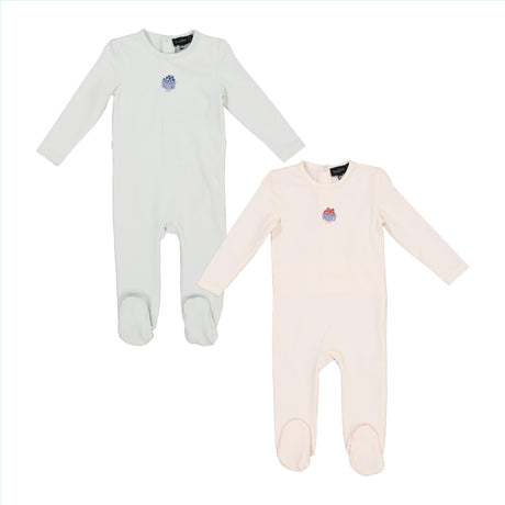 Puddles Baby Boys Girls Berry Box Cotton Footie - SB6CY2861