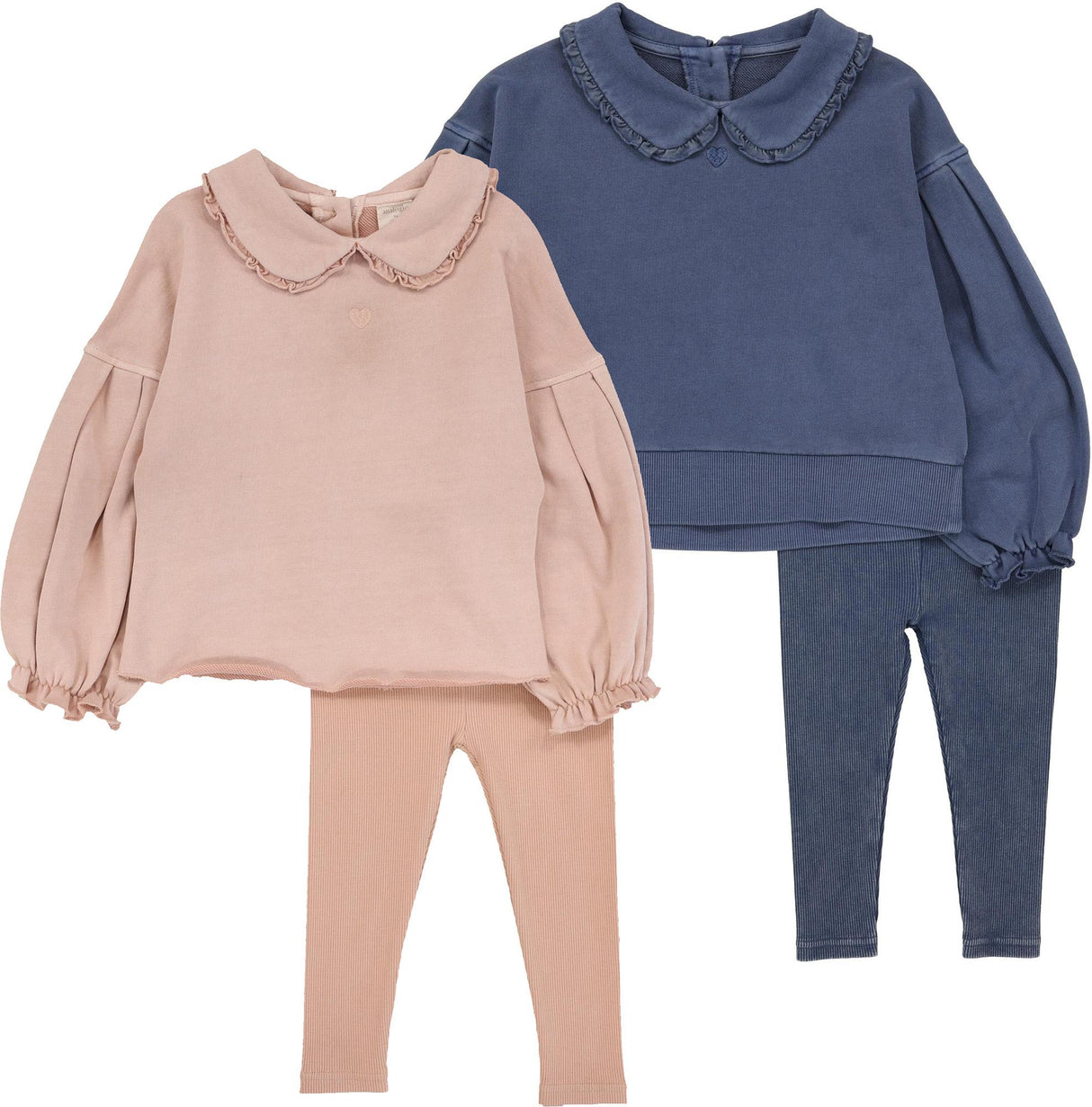 Analogie by Lil Legs Wash Sweatshirt Collection Baby Girls Outfit - WGSS