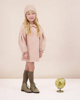 Analogie by Lil Legs Wash Sweatshirt Collection Girls Dress - WSD