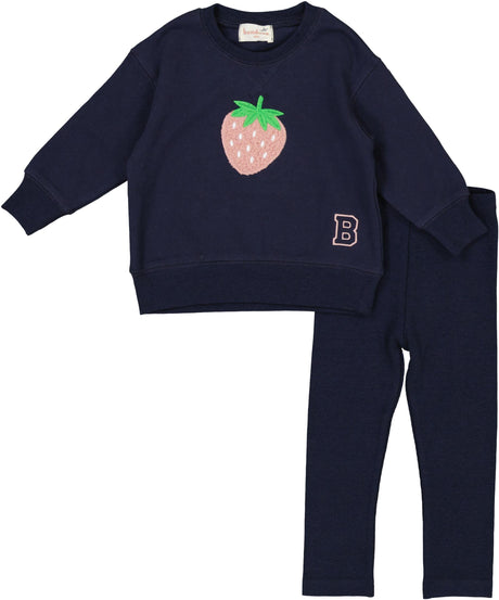 Navy/Strawberry