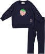 Navy/Strawberry