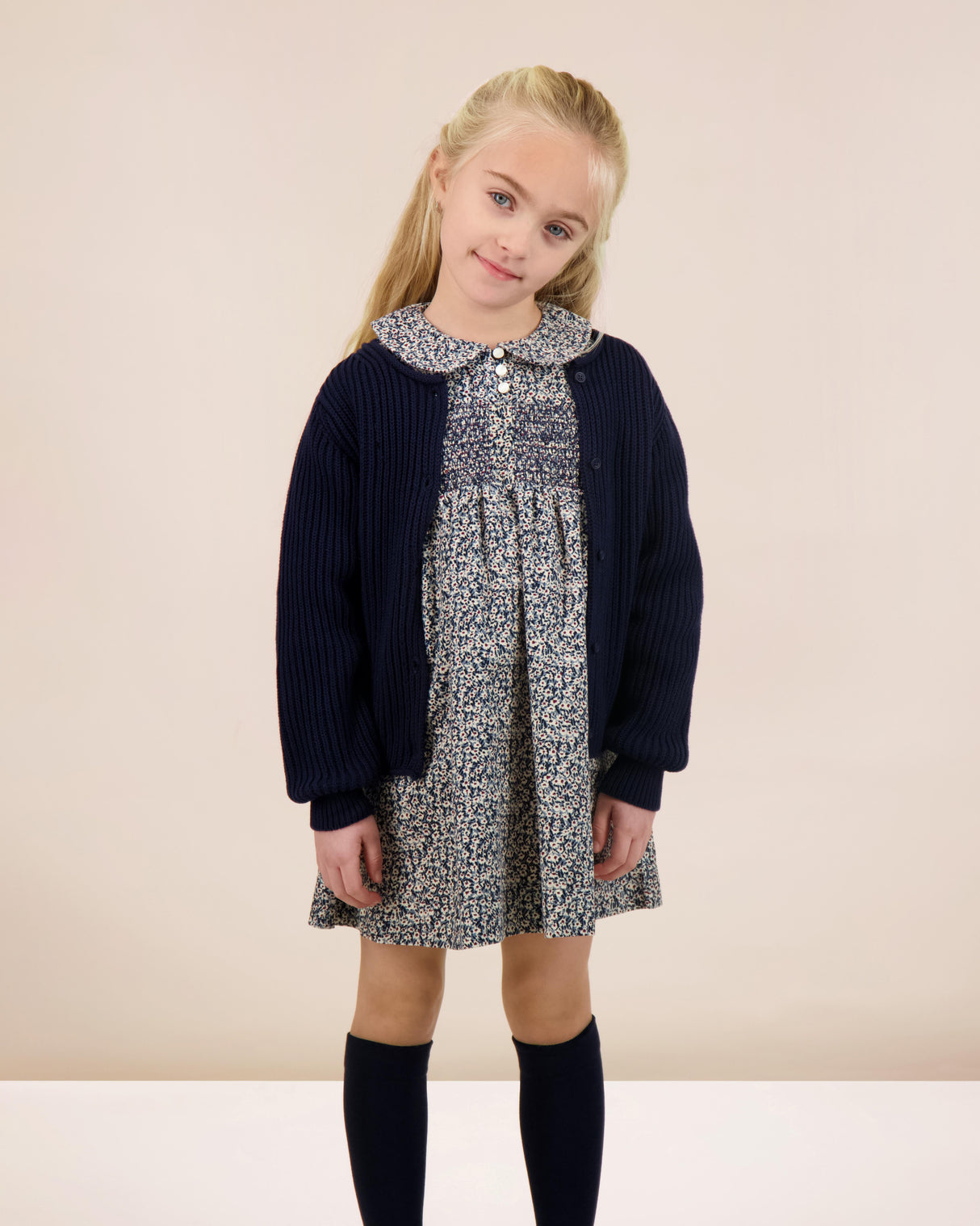 Analogie by Lil Legs Daisy Floral Collection Girls Dress - DDFD