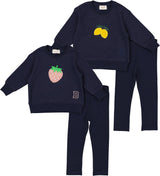 Bondoux Bebe Baby Boys Girls Sherpa Fruit Outfit - W26-465TP