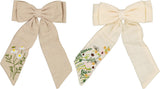 Keshet Girls Embroidered Hair Clip - CL2601
