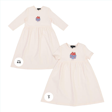 Puddles Girls Berry Box Dress - SB6CY2861D