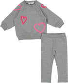 Gray Mix/Neon Pink
