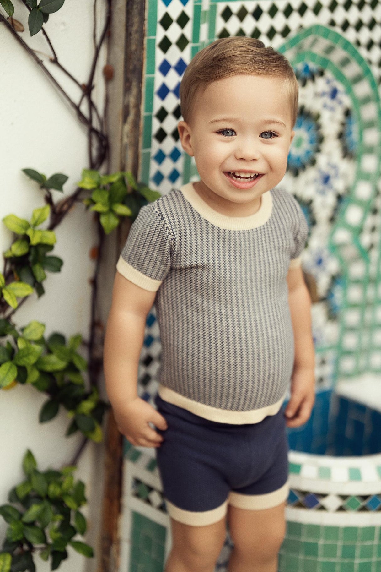 Clo Baby Boys Knit Outfit - SB6CP7339EB