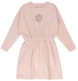 Aurora Girls Velour Flower Dress - AAW25-0072