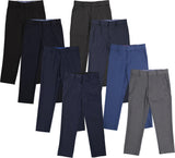 T.O. Collection Boys Flat Front Dress Pants