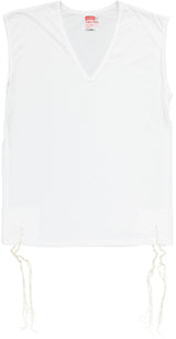 Keter Judaica Mens Perf-Tzit V-Neck Undershirt Tzitzis with Ashkenaz Strings