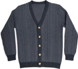 Klai Boys Textured Cable Knit Cardigan - G3045