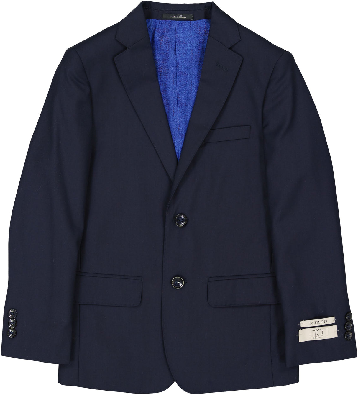 T.O. Collection Boys True Navy Suit Separates - 29607-37