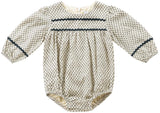 Klai Baby Girls RicRac Romper - TD30108