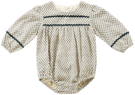 Klai Baby Girls RicRac Romper - TD30108