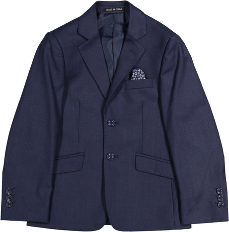 Armando Martillo Boys Solid Blazer Jacket (Slim, Regular & Husky Fit)