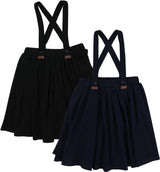 Lil Legs Wardrobe Staple Collection Girls Ribbed Suspender Skirt - RSS