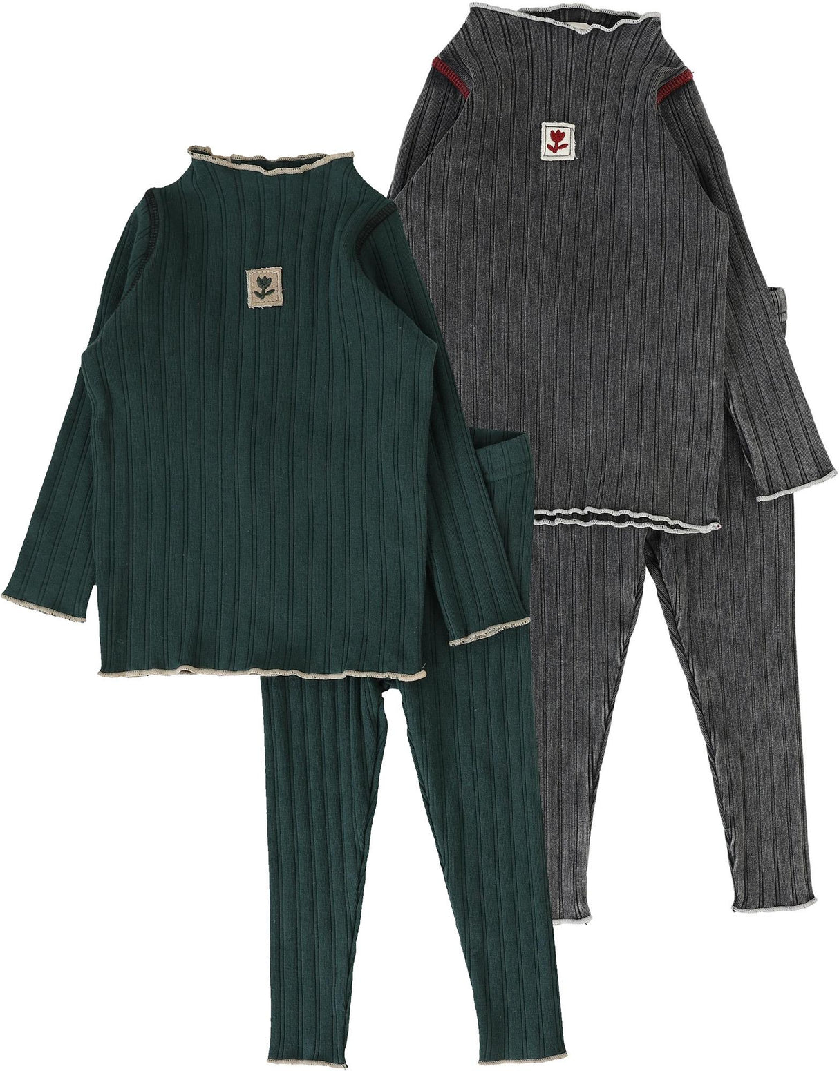 Lil Legs Wardrobe Staple Collection Baby Girls Outfit - GRFNS