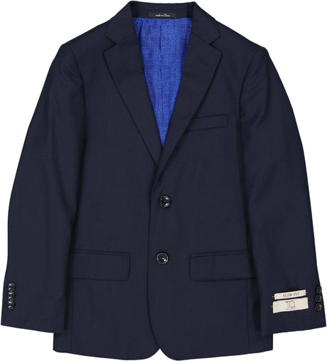 T.O. Collection Boys Blazer Sports Suit Jacket (Slim, Regular, & Husky Fits)