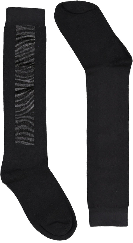 BlinQ Girls Zebra Strip Knee Socks - 521