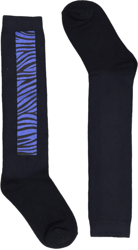 BlinQ Girls Zebra Strip Knee Socks - 521