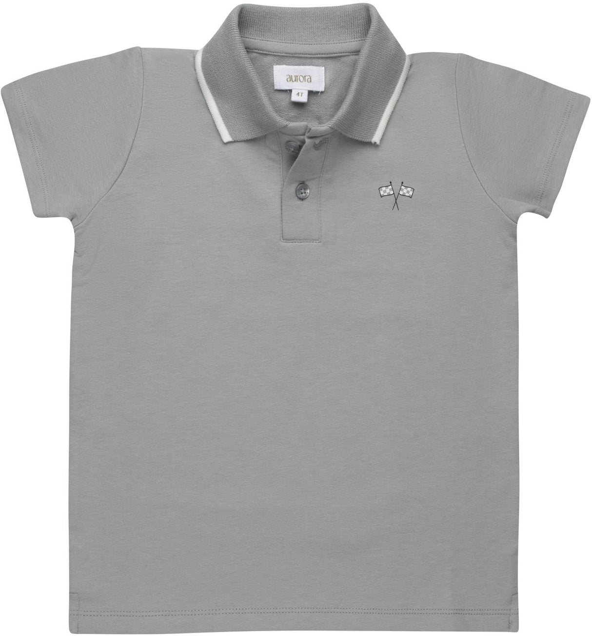 Aurora Boys Race Car Short Sleeve Polo Shirt - ASS26-0075-PS