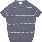 Blue/Ivory