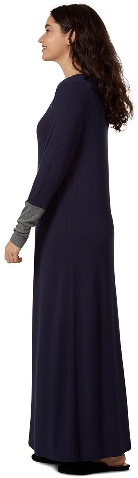 Memoi Womens Sweetheart Modal Blend Full-Length Nightgown - CNL09973