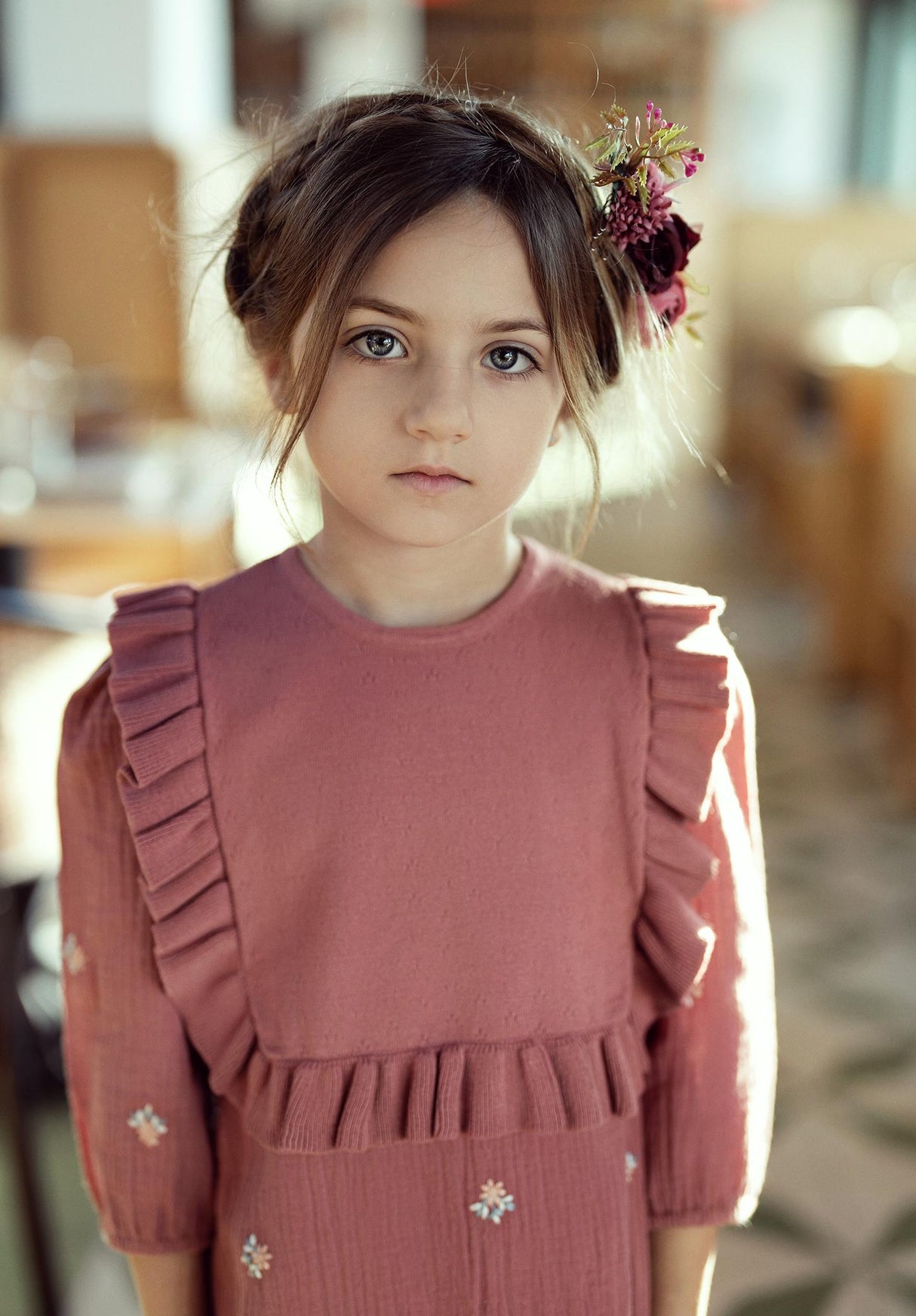 Seal Girls Robe & Knit Vest Set - SB5CY2635