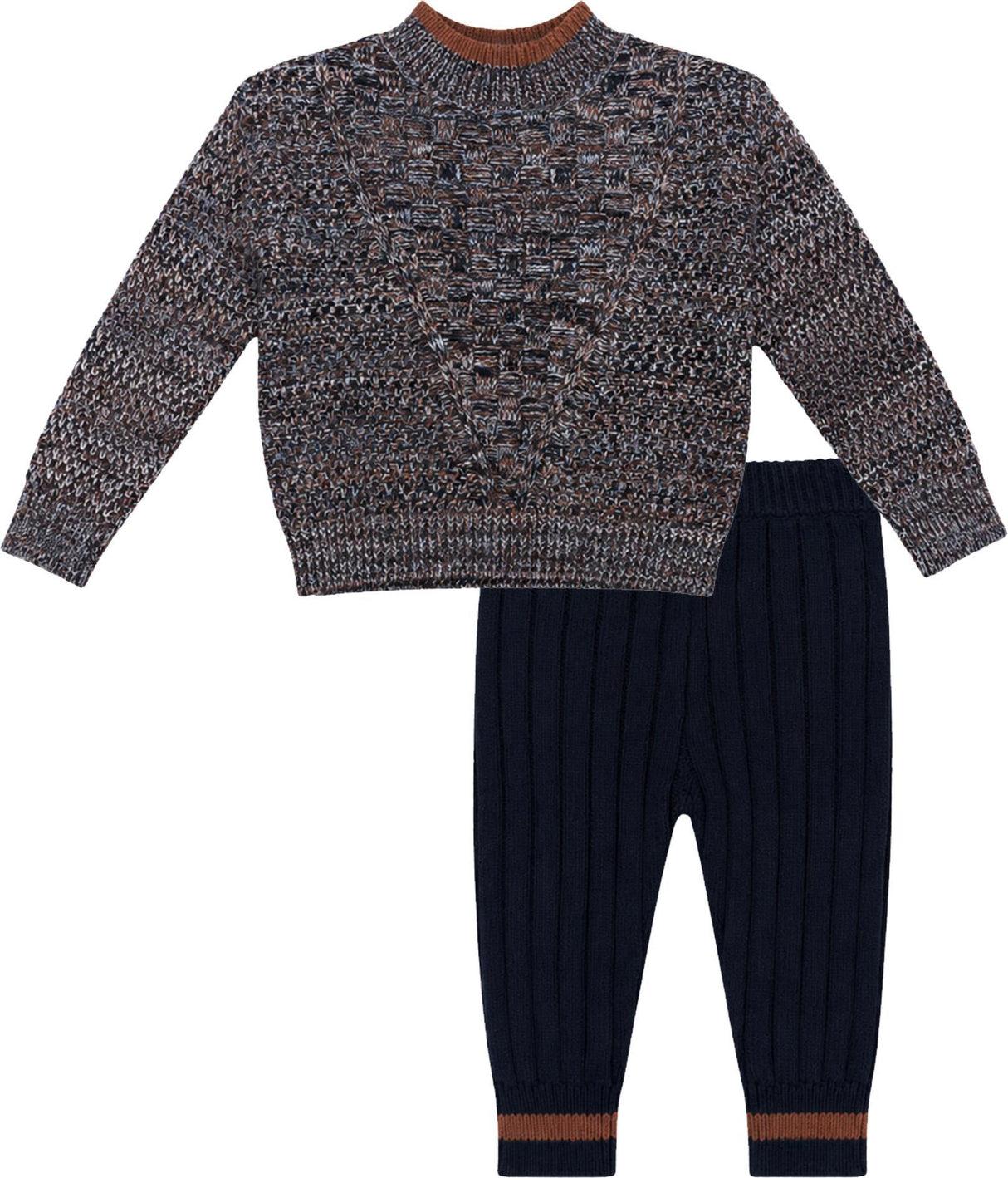 Clo Baby Boys Mix Knit Outfit - WB6CP7458E