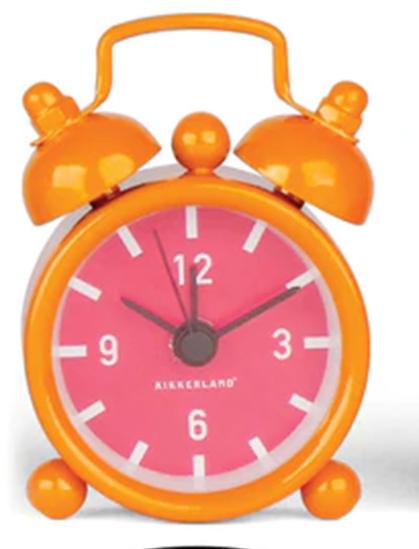 Kikkerland Mini Alarm Clock Keychain - CL13M-A