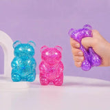 ShirtStop Glitter Gummy Bear Squishy