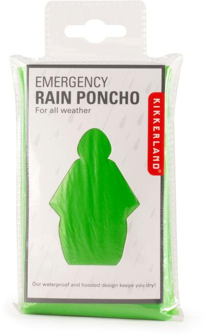 Kikkerland Emergency Rain Poncho - PO01-A