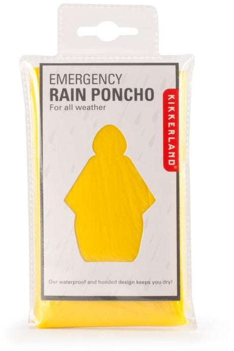 Kikkerland Emergency Rain Poncho - PO01-A