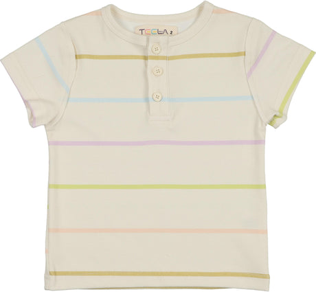 Teela Boys Stripe Short Sleeve T-shirt - 22-054
