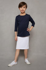 Kiki Riki Girls Cotton Pencil Skirt - 4840