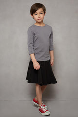 Kiki Riki Girls Cotton Panel Skater Skirt - 40608