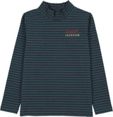 Navy/Green Stripe