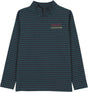 Navy/Green Stripe