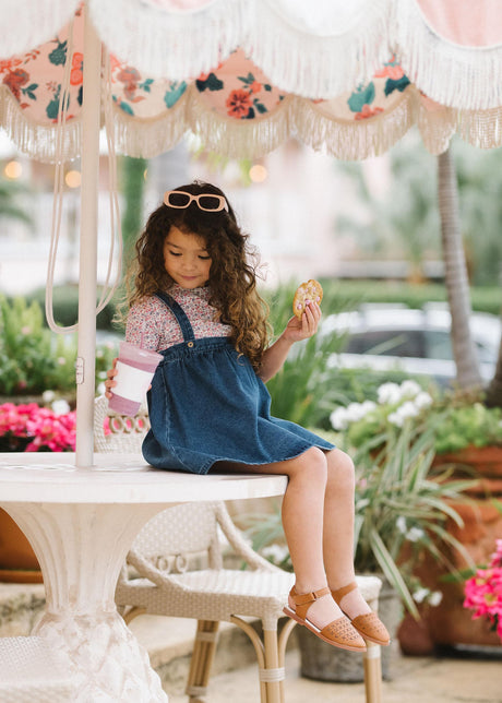 Lil Legs Camp Scouts Collection Girls Short Sleeve Classic Printed T-shirt Tee - CPTS