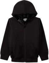 Memoi Boys Faux Fur Zip Up Hoodie - MBJ-005