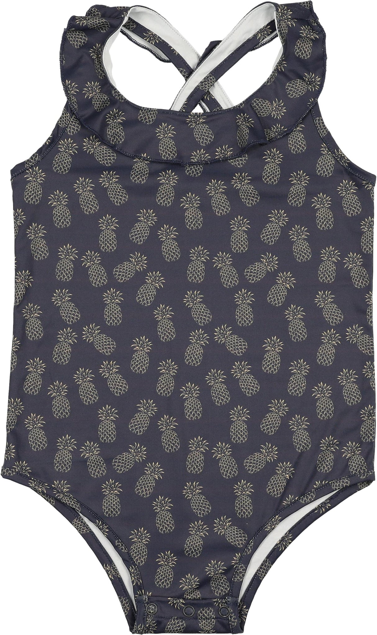 Bonjoy Girls Pineapple Bathing Suit - ST25602BS