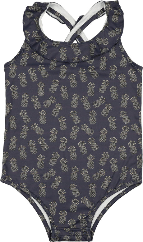 Bonjoy Girls Pineapple Bathing Suit - ST25602BS