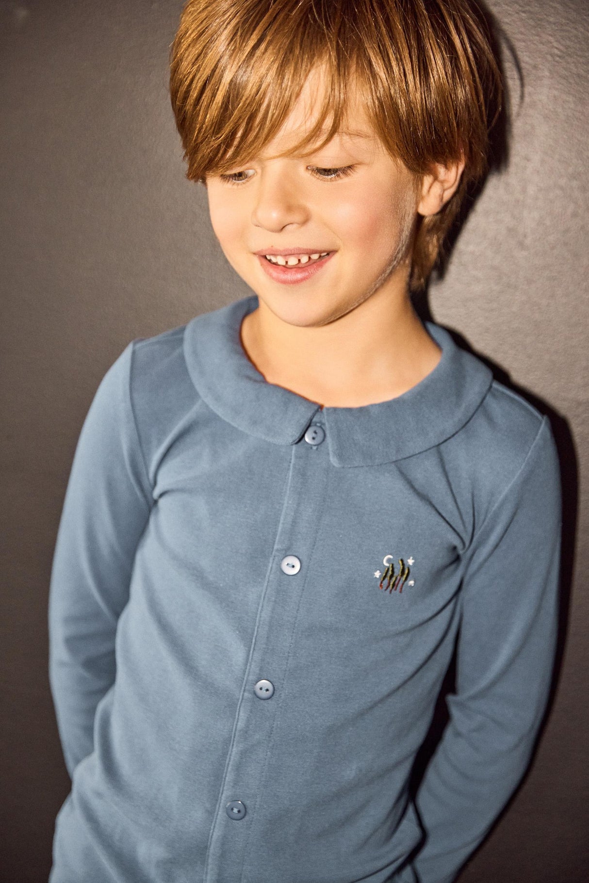Noggi Boys Girls Cotton Grandpa Pajamas - 217013
